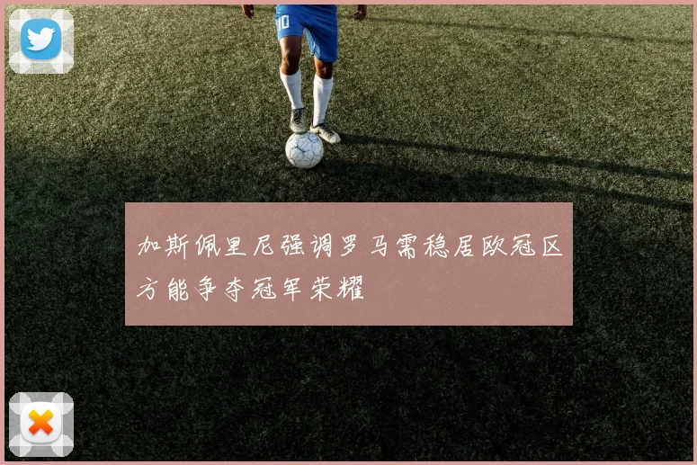 加斯佩里尼强调罗马需稳居欧冠区方能争夺冠军荣耀