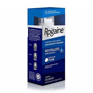 Men’s Rogaine 5% Minoxidil Foam Hair Loss Regrowth