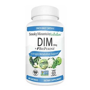 DIM BioPerine Estrogen Metabolism Support Supplement 60 Capsule