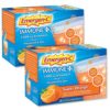 Emergen-C Immune Plus Super Orange Vitamin C. D. Zinc 2 BOX