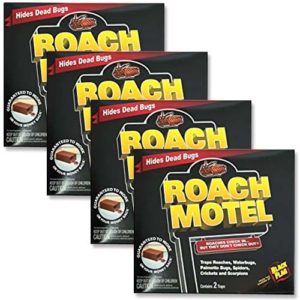 Black Flag Roach Motel Cockroach Killer Bait 4 BOX