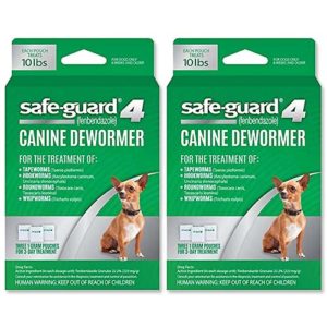 Safe-Guard Canine Dewormer 2 BOX for Small Dogs