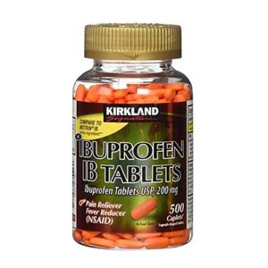 Kirkland Signature Ibuprofen IB Tablets 200mg 500 Caplets