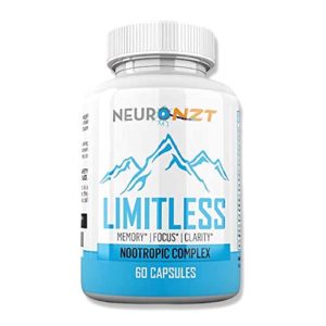 NeuroNZT Limitless Nootropic Complex Supplement 60 Capsules