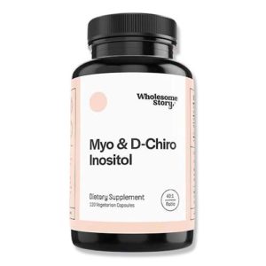Wholesome Story Myo & D-Chiro Inositol Dietary Supplement