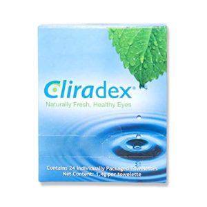 Cliradex Naturally Fresh Healthy Eyes Cleansing Towelettes