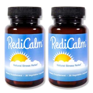 RediCalm Natural Stress Relief Dietary Supplement 2 BOX
