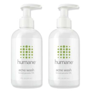 Humane Acne Wash 10% Benzoyl Peroxide 237ml x 2 PCS