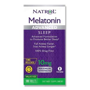 NATROL Melatonin Advanced Sleep 10mg 100 Tablets