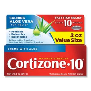 Cortizone-10 Maximum Strength Itch Relief Creme 56g, 2 Ounce